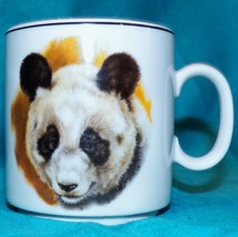 Vintage 1950 J W K Bavaria Germany Panda Bear Bavarian China Coffee Tea Cup Mug - £47.44 GBP