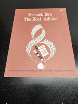 Michael, Row The Boat Ashore Sheet Music for Organ Hammond Organ Company - £6.69 GBP