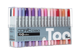 COPIC Twin Ciao Marker 72 Color A Set - £297.33 GBP