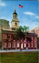 Philadelphia, PA, Independence Hall,  Vintage Postcard  (A12) - £3.85 GBP