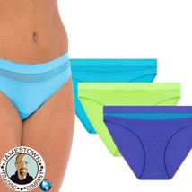 Women&#39;s Bikini Panties Underwear XS Womens 3 pack No Boundaries with Mesh  - £7.66 GBP