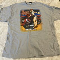 Harley Davidson Ukes Kenosha WI 2016 T Shirt Washing Motorcycle XL Gray - $10.35