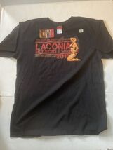 Laconia Motorcycle Week 2011 Shirt Black Large NWT Mens New Hampshire - $10.56