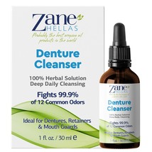 Zane Hellas Natural Denture Cleaner.Ideal for Dentures,Retainers and Bra... - £10.75 GBP