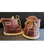 Vintage 1980s &quot;Trappers&quot; Bear Plush Stuffed Toy Replacement Boots Dark B... - $367.04 MXN