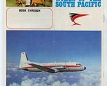FIJI Airways Brochure Wings of the South Pacific Hawker Siddeley 748 Tur... - $37.62