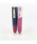 LOreal Paris Rouge Signature Lip Stain Lot Of 2 Be Successful 100 314 Mauve - $19.64 CAD