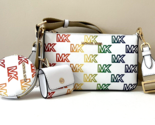 New Michael Kors Small Crossbody &amp; tech attachments Pride Optic White / ... - $113.91