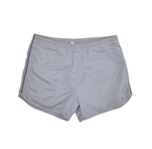 Vintage 80s Shorts Mens 32 Grey Chino Hotpants Shortcuts Athletic Gym Ru... - $18.24