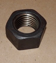 Course Steel Hex Nut 1 1/2&quot; 6 TPI RH Thread 2 1/4&quot; Wide 1 1/4&quot; Thick NC ... - $7.99