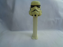 Vintage 1990's PEZ Candy Dispenser Star Wars Storm Trooper Lucas Film with Feet - $1.82