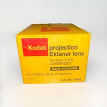 Kodak Projection Ektanar Lens f/ 3.5, 2.5 Inch Box Only - $6.94 CAD