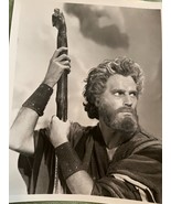 1975 Charlton Heston Moses the Ten Commandments press photo - £19.59 GBP