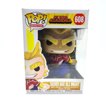Funko Pop My Hero Academia Silver Age All Might #608 Vinyl Figure With P... - $11.70