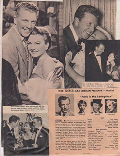 Dan Dailey original clipping magazine photo lot #Q5466 - $4.89