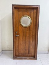 Original Vintage Maritime Boat Teak Wooden Door with...-
show original t... - $3,312.27