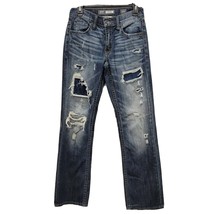 BKE Denim Jeans Mens Jake Bootleg Size 28R x 32 Blue - £29.33 GBP