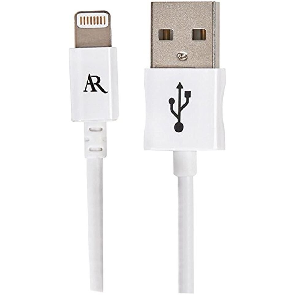 Acoustic Research Lightning Connector Cable for iPad/iPhone, 3&#39; - Black - $28.54
