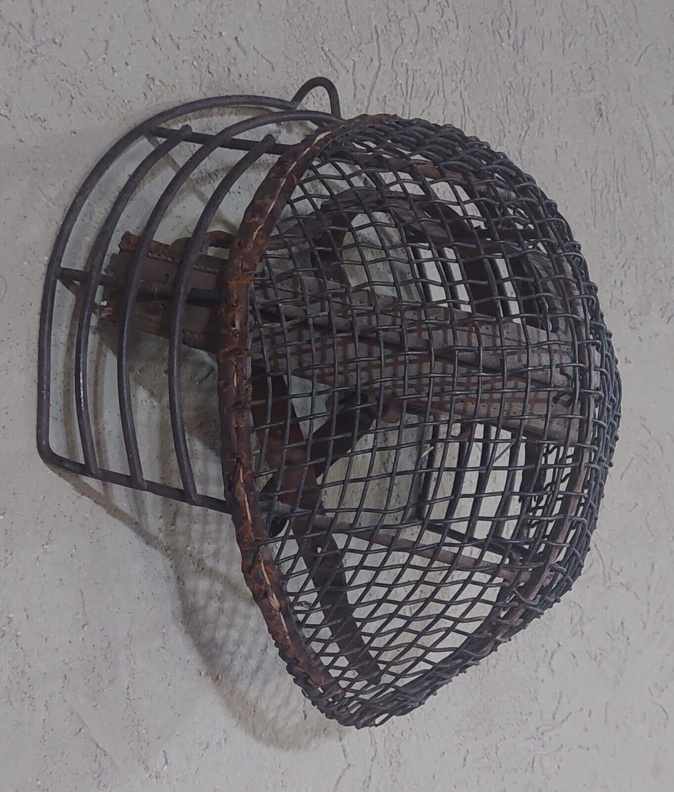 old antique iron fencing mask mascara esgrima Kendo - $197.01
