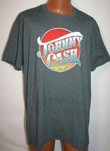 Johnny Cash Ring Of Fire Western Logo Official 50/50 T-SHIRT 2XL Country Music - £11.10 GBP