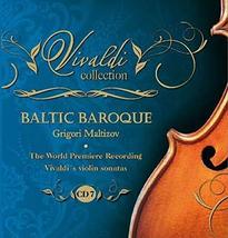 All Vivaldi&#39;s violin sonatas. CD 7, RV33-RV37. Baltic Baroque / Grigori Maltizov - £9.18 GBP
