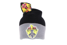 NOS Vintage 90s Mighty Morphin Power Rangers Spell Out Knit Winter Beanie Hat - £63.25 GBP