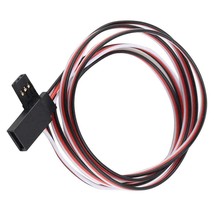 X5 RC Servo Extension Cord Cable Wire 3 PIN MALE FE 40&quot; Plane Helicopter Boat - £7.82 GBP