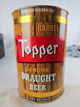 Topper Genuine Draught Beer Emtpy Part Barrel Standard Rochester Brewing... - £100.22 GBP