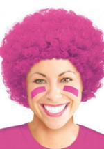 All ages Pink Curly Wig - Costume - £7.95 GBP