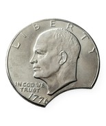 1976 $1 Eisenhower Dollar Clipped Planchet Type One BU Condition - $473.89 CAD