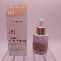 Clarins Tinted Oleo Serum 09 Healthy Glow Skin Tint Foundation 1oz  - $24.74