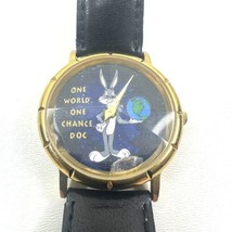 90&#39;s Bugs Bunny Vintage Crystal Face Watch New Battery Collection Warner... - $26.17