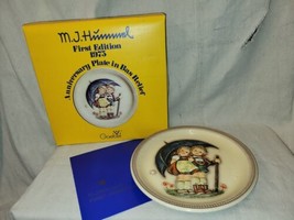Vintage Hummel 1st Edition Anniversary Stormy Weather Bas-Relief 1975 Boxed NOS - £9.74 GBP
