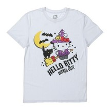 Hello Kitty Halloween T-shirt Unisex Keropi Friends White Witch New Tags Medium - £11.57 GBP