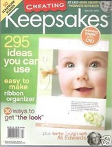Creating Keepsakes Magazine March  2005 - £1.37 GBP