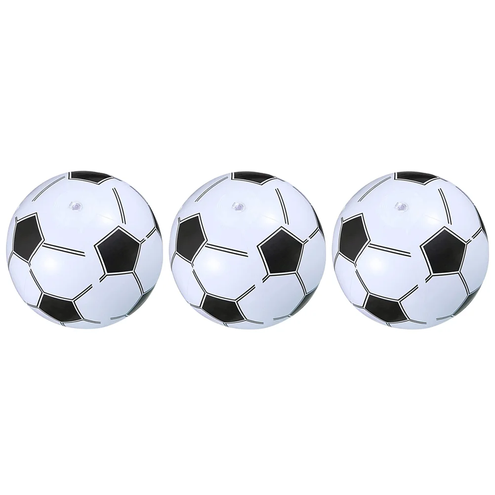 40cm Inflatable Soccer Ball Toys Elastic Football For Party Swimming Pool Beach - £10.85 GBP