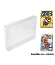 4 Pack Clear Plastic Nintendo Protector Sleeve Cases for Retail NES Game... - $14.80