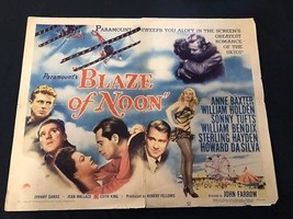 Blaze Of Noon Half Sheet Movie Poster 1947-ANNE BAXTER - £190.75 GBP