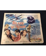 Blaze Of Noon Half Sheet Movie Poster 1947-ANNE BAXTER - $242.50