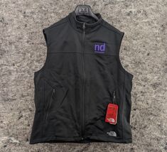 The North Face Ridgeline Windwall Black Vest XL Netdocuments Logo NEW WI... - $34.99
