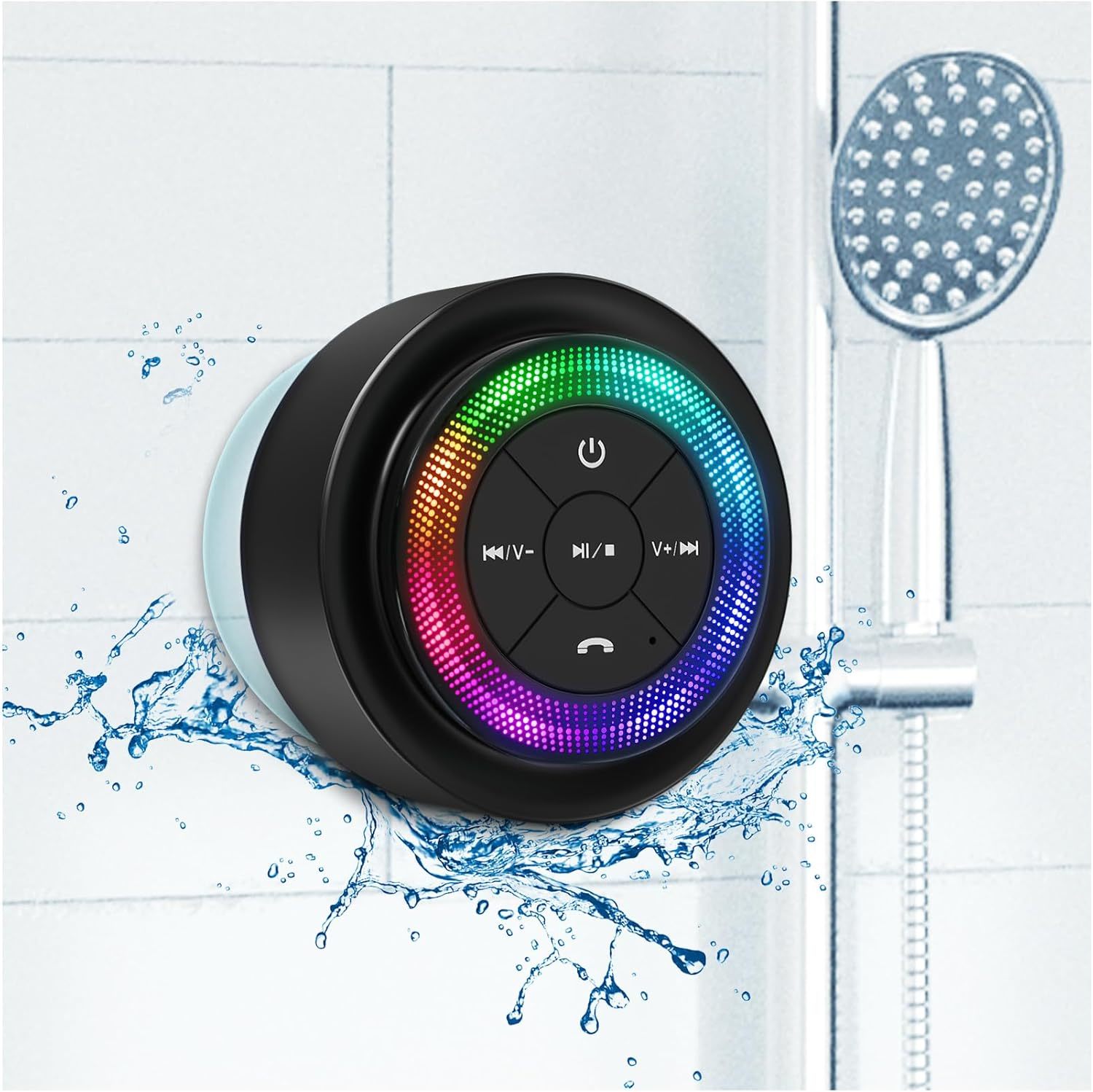 Xleader Shower Speaker, Upgraded,Certified Ipx7 Waterproof, Mini Bluetooth - $44.97