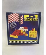 Vtg F-1 Racing Car Building Bricks Set - Made In Italy - A11- B &amp; C Toys - £6.73 GBP