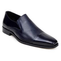 Belvedere Men's Shoes Italian Soft Deerskin ANDREO Navy image 7