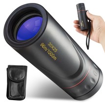 HDAJY Mini Monocular Telescope, Upgrade 30 x 25 HD Monoculars for Adults High P - $18.80