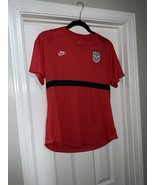 Nike Red USA Patch Jersey Shirt Size Medium - $25.00