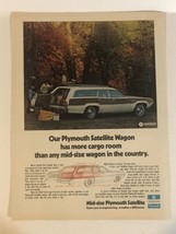 1973 Chrysler Plymouth Satellite Wagon Vintage Print Ad Advertisement pa12 - £5.90 GBP