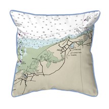 Betsy Drake Cape Cod - Dennis, MA Nautical Map Large Corded Indoor Outdoor - £42.63 GBP