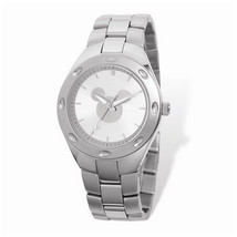 Disney Adult Size Silver Dial Mickey Mouse Silhouette Watch - £86.50 GBP