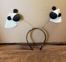 Walt Disney World Minnie Mouse Princess Bride Headband Ears Adult Size - £11.67 GBP