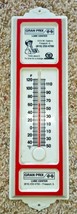 Vintage Original Gran Prix Lube Center Freeport, IL 12&quot; Wall Thermometer... - £36.93 GBP